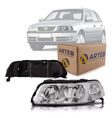 Фара передняя левая Volkswagen Pointer хэтчбек 2004 г.  1.4 л бензин Одесса