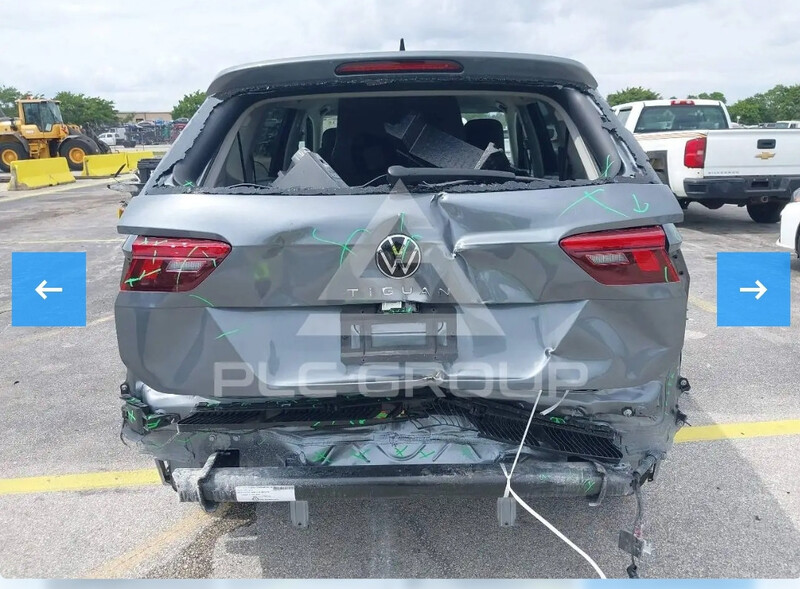 Задняя ляда зі склом в колір Volkswagen Tiguan  2024 2.0 Бензин Луцк