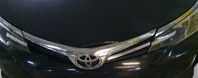 Решетка бампера верхняя 5310002700   Toyota Corolla