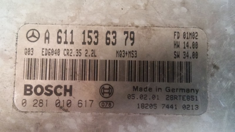 Электронный блок управления двигателем Mercedes-Benz Sprinter  2000 2.2 Дизель Киев