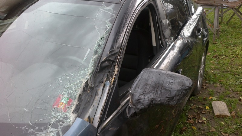 Стойка кузова ліва передня Mazda 6  2013 2.2 Дизель Косов