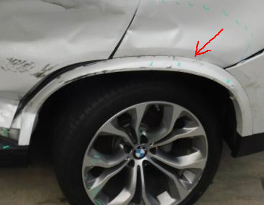 Расширитель задней арки BMW X5  2018 3.0 Бензин 