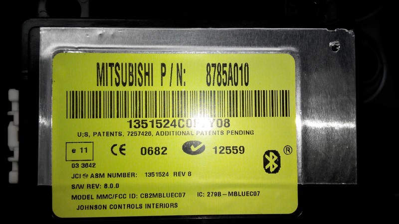 Hands free Mitsubishi Outlander XL  2008 2.4 Бензин Харків