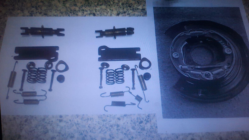 Ремкомплект стояночного тормоза Chevrolet Lacetti  2007 1.6 Бензин Киев