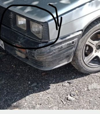 Планка под фару Renault 11  1994 хэтчбек 1.7 Бензин Радушное