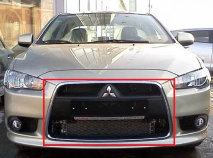 Окантовка бампера Mitsubishi Lancer X Ralliart  2016 2.4 Бензин Харьков