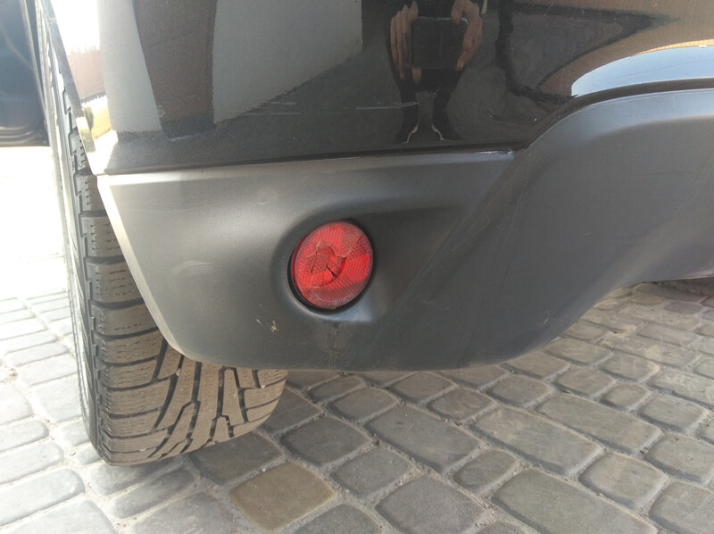 Катафот заднего бампера левый Mitsubishi Outlander 3 2013 г.  2.0 л бензин Ровно