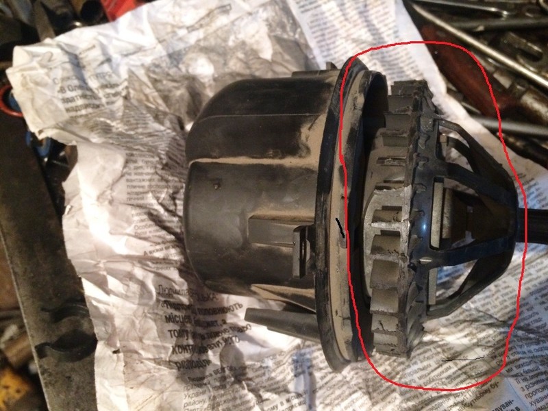 Крыльчатка печки Ford Transit  1998 2.3 Дизель Полтава