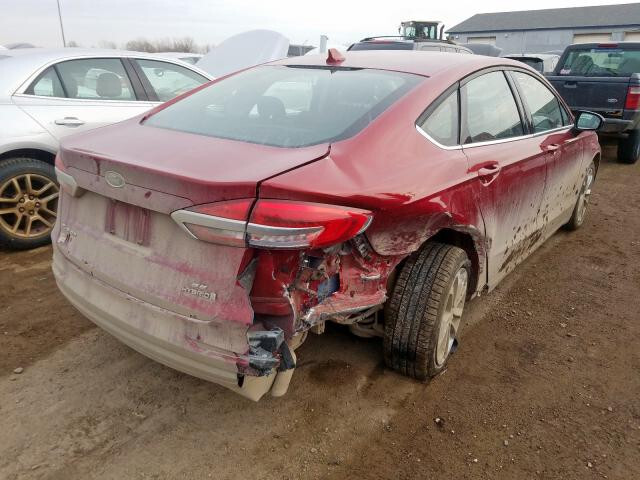 Задний бампер Ford Fusion SE gybrid 2019 г.  2.0 л бензин Киев