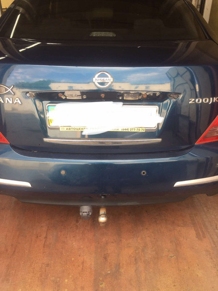 Молдинг крышки багажника Nissan Teana J31  2006 3.5 Бензин Киев