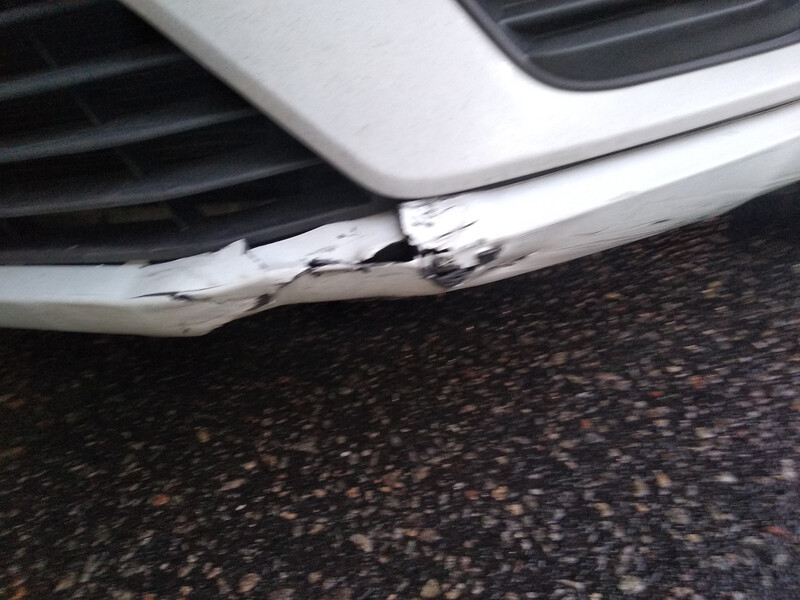 Бампер передний нижняя часть Renault Logan 2  2020 1.5 Бензин 