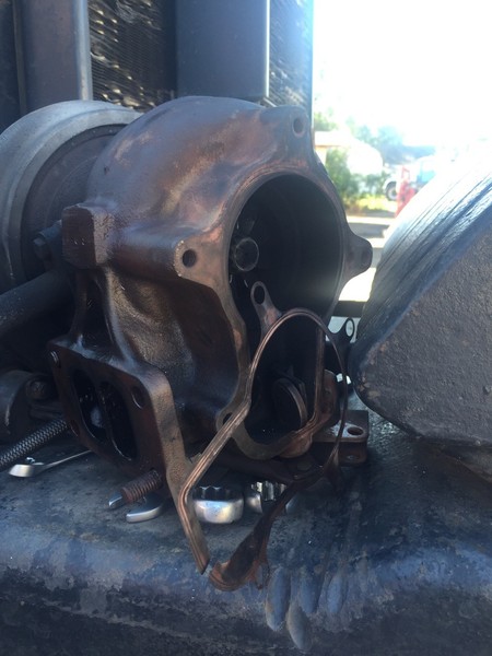 Прокладка турбины на выхлоп Case 310  2012 20.0 Дизель Драбов