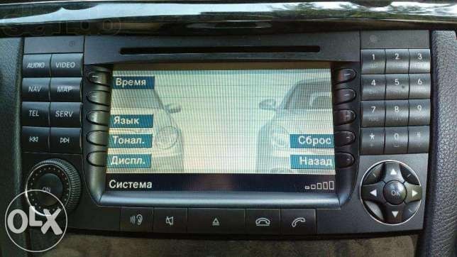Штатное головное устройство Mercedes E-Class 2.2 TDI 2007 г.  2.2 л дизель Киев