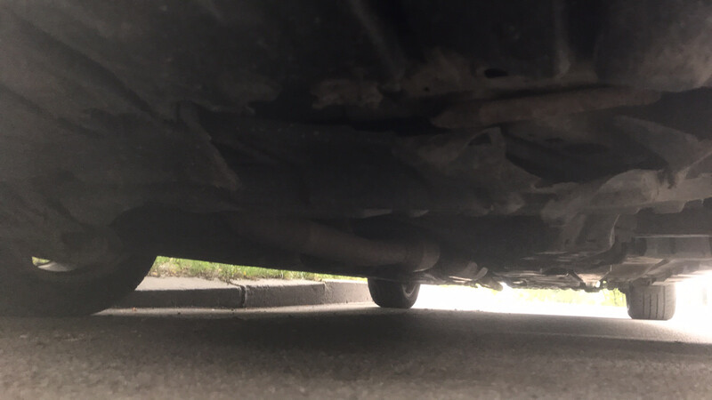 Захис під бампером переднім в захист двигуна пластик Toyota Camry 50  2012 2.5 Бензин 