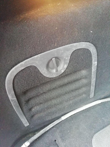 Декоративна пластмаса в багажник Renault Grand Scenic  2009 универсал 2.0 Дизель Луцк