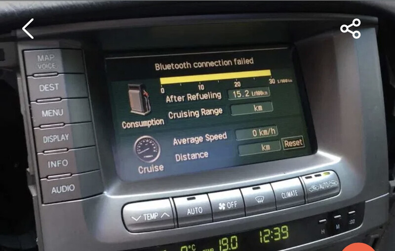 Монитор Lexus LX 2002 г.  4.7 л бензин Одесса