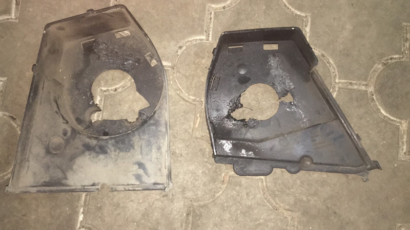 Защита пластиковая, левая правая Audi A6 C4  1996 2.6 Бензин Козин