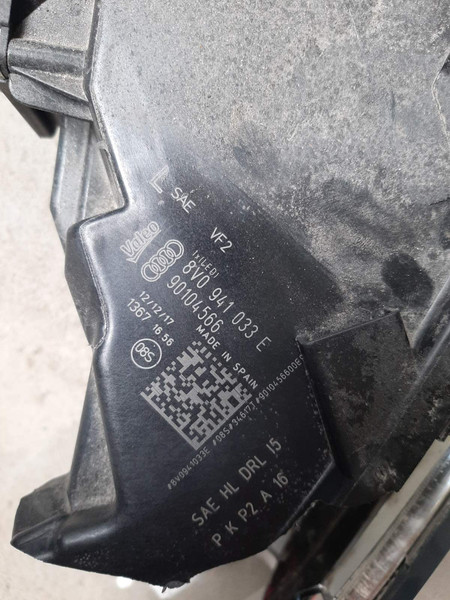 Фара Audi A3 2018 г.  2.0 л бензин Днепр