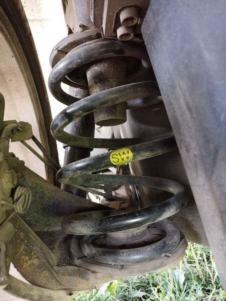 Задние пружина sw Opel Zafira B  2008 1.6 Бензин 