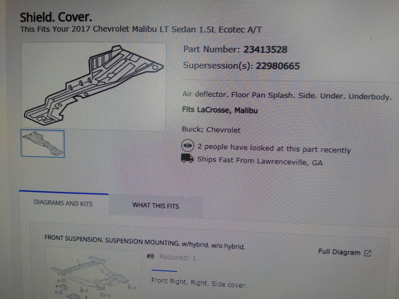 Защита кузова Chevrolet Malibu  2017 1.5 Бензин Вишневое