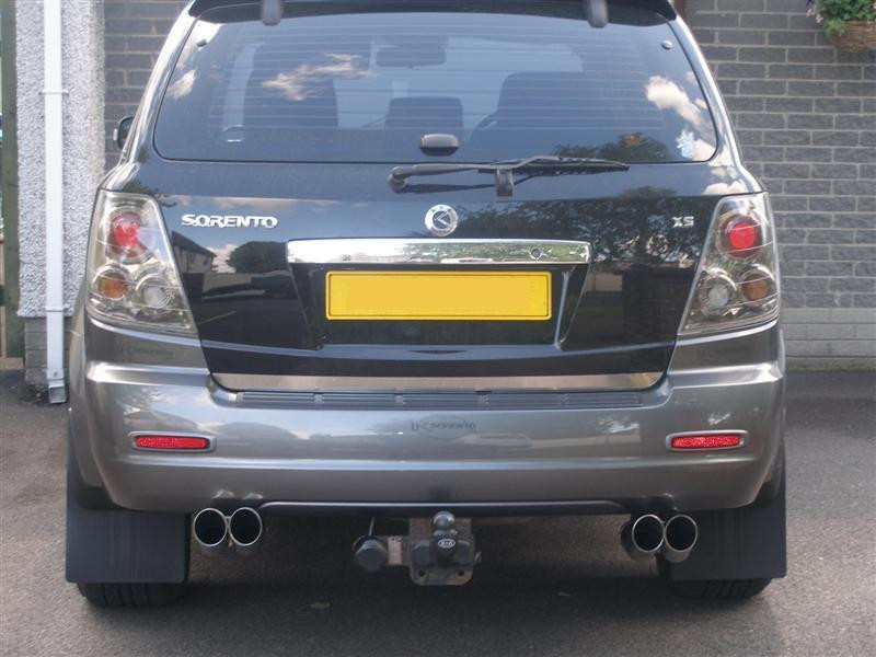 Бризковики задні Kia Sorento 2004 р.  2.5 л дизель Кілія