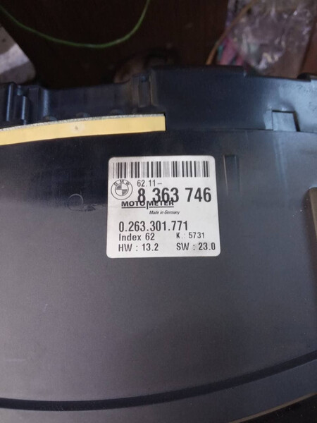 Щиток приборов 0.263.301.771   BMW 3 Series