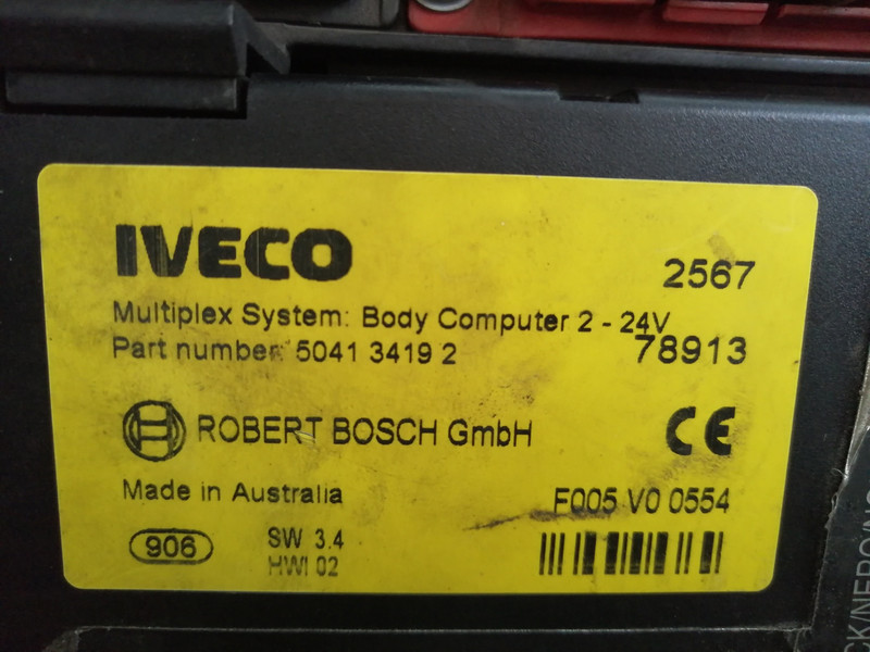 Блок управления multiplex system: body computer 2-24v Iveco 358 As440s43 2007 р.  10.3 л дизель Суми