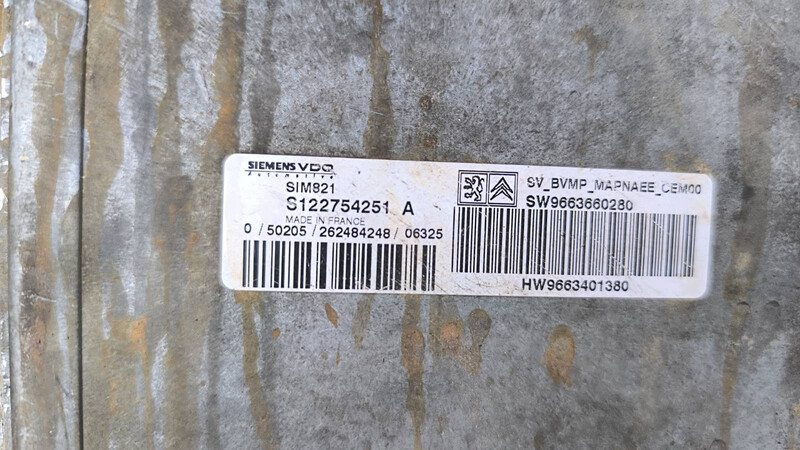 Блок управления Citroen C3  2005 универсал 222.0 Дизель Харьков