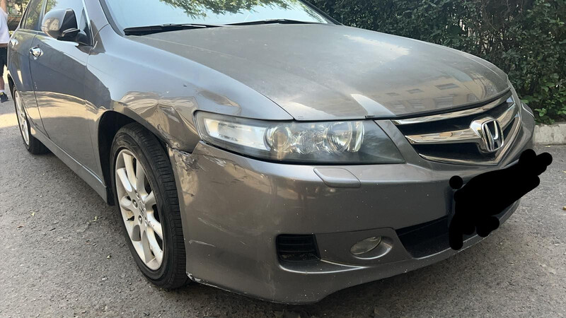 Передний бампер, крыло правое Honda Accord  2008 Одесса
