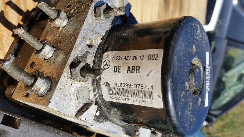 Гидроблок ABS A 221 431 90 12   Mercedes CLS-Class, Mercedes E-Class, Mercedes S-Class