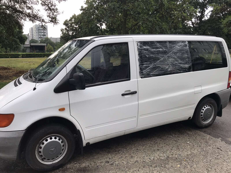 Стекло боковое Mercedes-Benz Vito  1997 универсал  Электро 