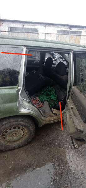 Задок авто Nissan X-Trail T30  2003 2.0 Дизель Запорожье