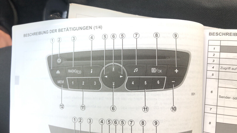 Автомагнитола 281150049R   Renault Kangoo