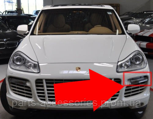 Указатель поворота левый передний Porsche Cayenne GTS 2008 4.8 Бензин Киев