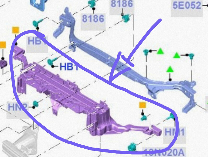 Панель радіатора Lincoln MKZ  2018 2.0 Бензин Київ