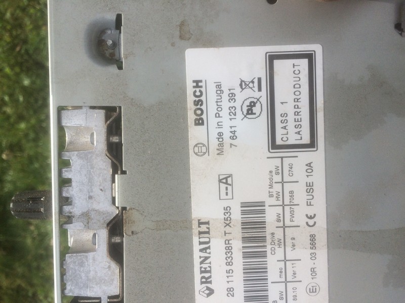 Автомагнітола Opel Movano  2010 200.0 Дизель 