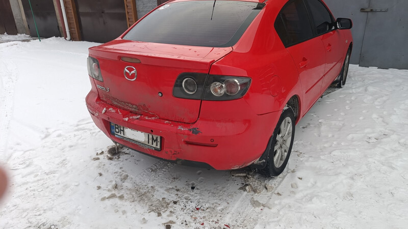 Бампер задний Mazda 3 BK 2007 г.  1.6 л бензин Новоукраинка