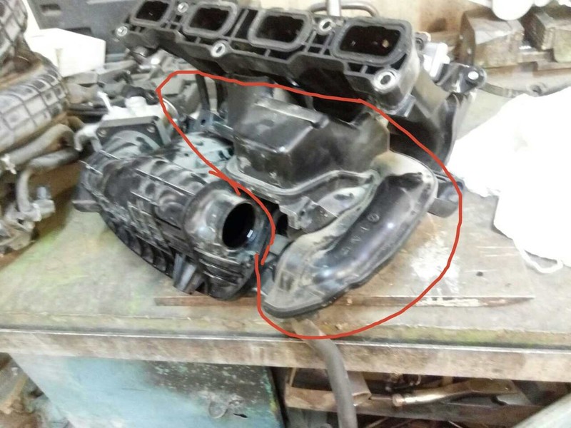 Впускной коллектор Mitsubishi Outlander XL  2008 2.4 Бензин Одесса
