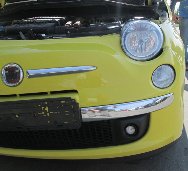 Бампер передний в сборе Fiat 500 312 2010 хэтчбек 1.0 Бензин Львов