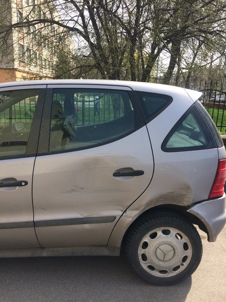 Дверь задняя левая Mercedes-Benz A-Class W168  1999 хэтчбек 1.4 Бензин Винница