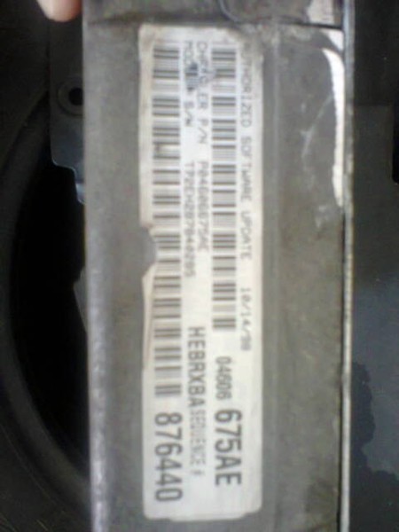 Эбу 04606.675ае 876440 Chrysler 300M  1999 2.7 Бензин Одесса