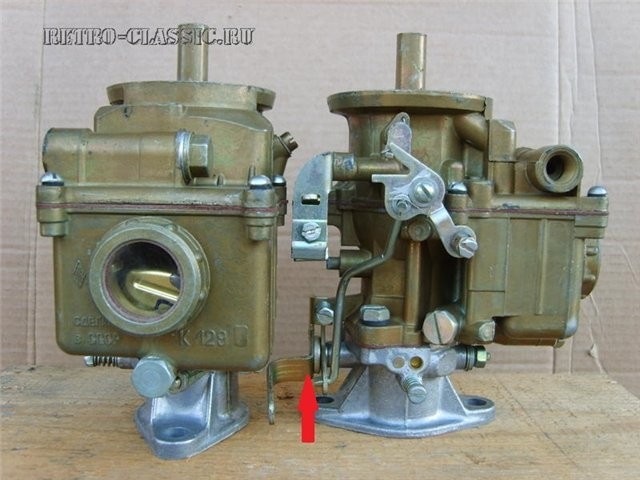 Карбиратор к-129 УАЗ 469  1980 2.4 Бензин Вишневое