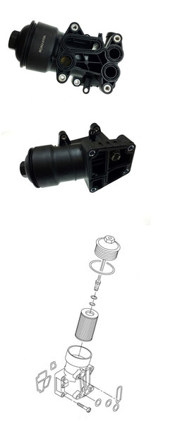 Корпус масляного фильтра 03L 115 389 B   Skoda Octavia, Skoda Octavia A5, Volkswagen Caddy