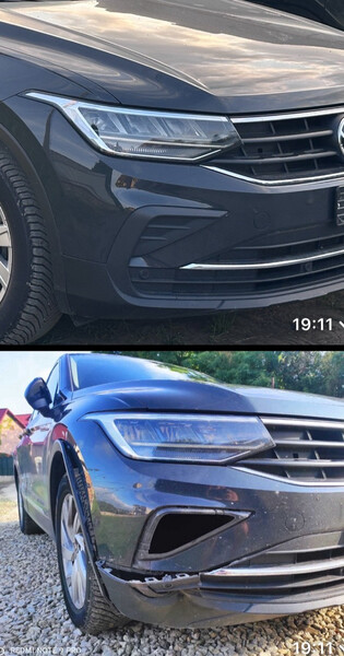 Молдінг в бампер Volkswagen Tiguan  2021 2.0 Дизель Тернополь