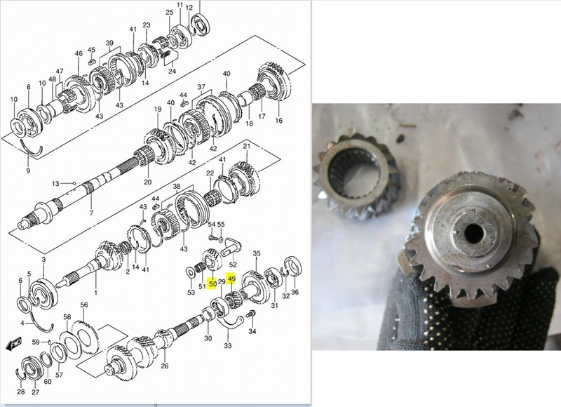 Шестерня КПП Suzuki Vitara 1990 г.  1.6 л бензин Киев