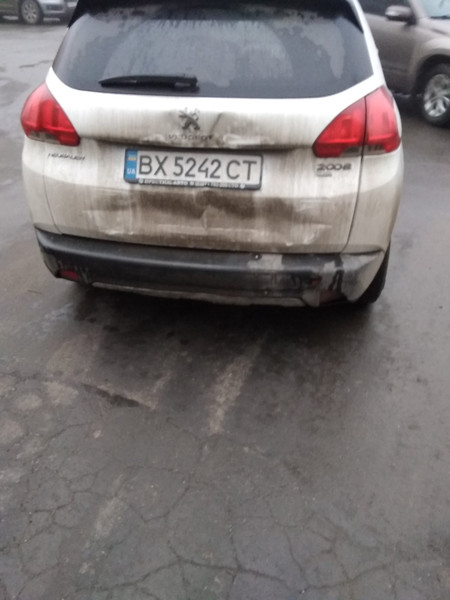 Крышка багажника Peugeot 2008  2013 хэтчбек 1.6 Бензин Хмельницкий