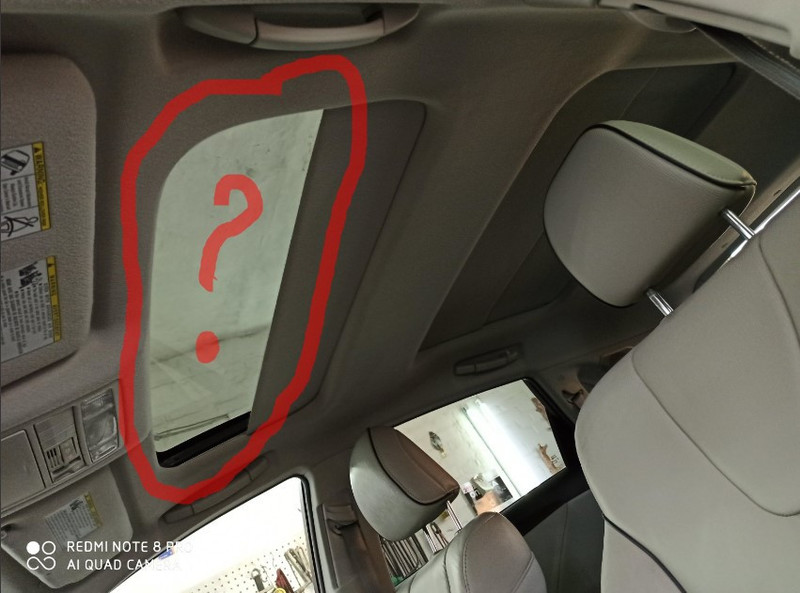 Шторка люка передняя (салон) Toyota Venza  2014 3.5 Бензин 