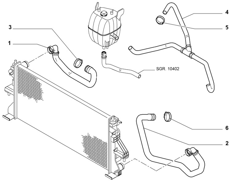 Патрубок нижний 1348311080 Fiat Ducato  2007 3.0 Дизель Харьков