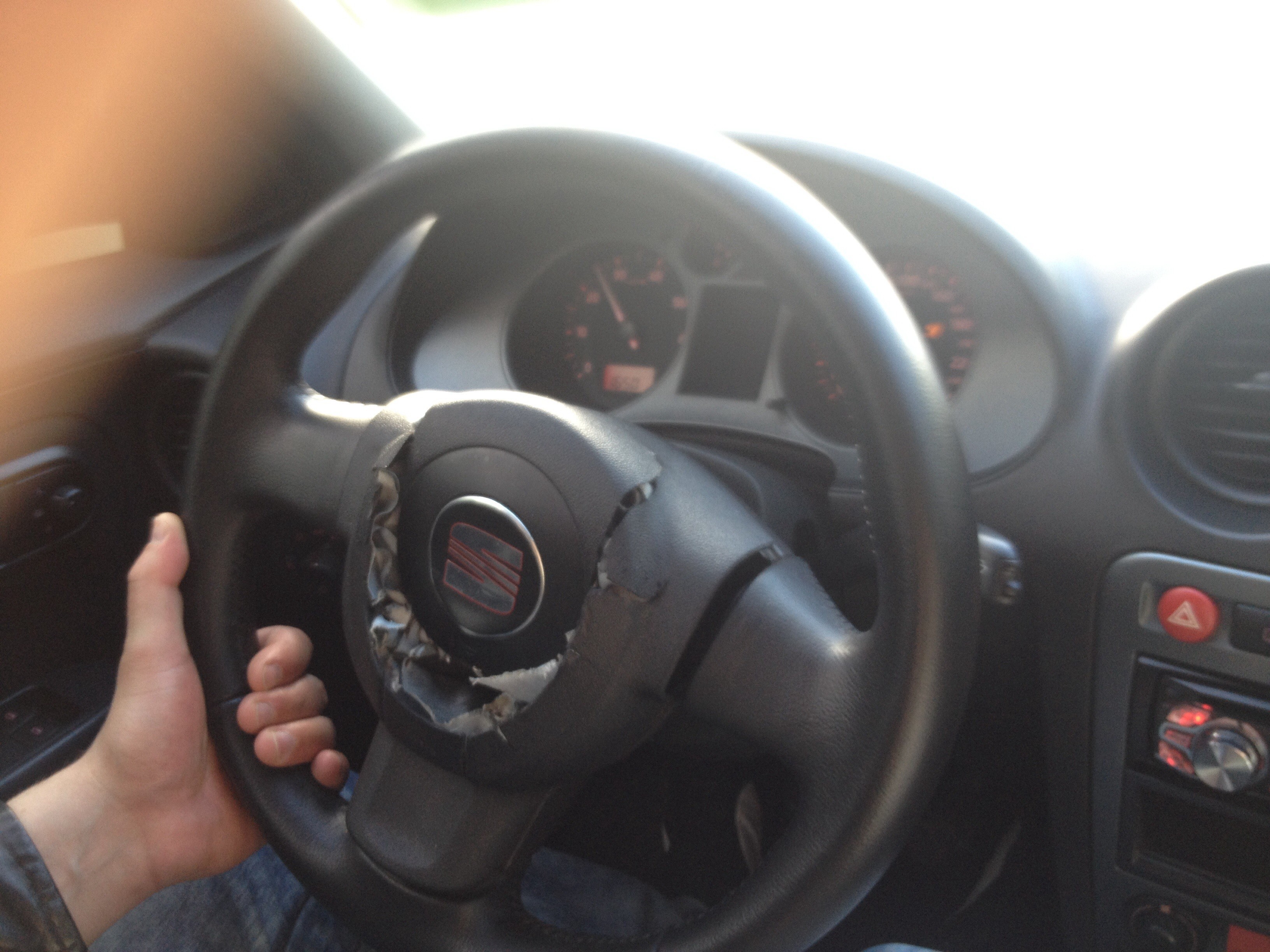 Подушка безопасности в руль Seat Ibiza R01 2008 2.0 Бензин Киев