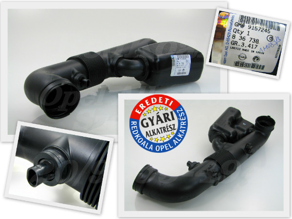 Гофр повітряного фільтра 0836738   Opel Astra